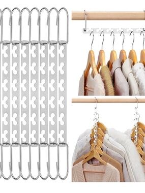 HOUSE DAY Space Saving Hangers for Clothes 12 Pack